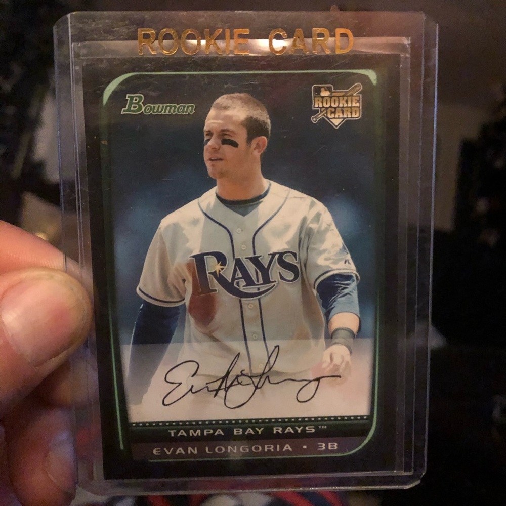 Evan Longoria 2008 Bowman Rookie Card